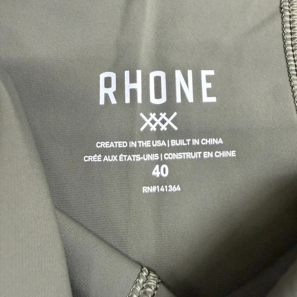 New Rhone Men's‎ Resort Slim Fit Pant 40 Green Stretch Quick Dry UPF 50+ 138$